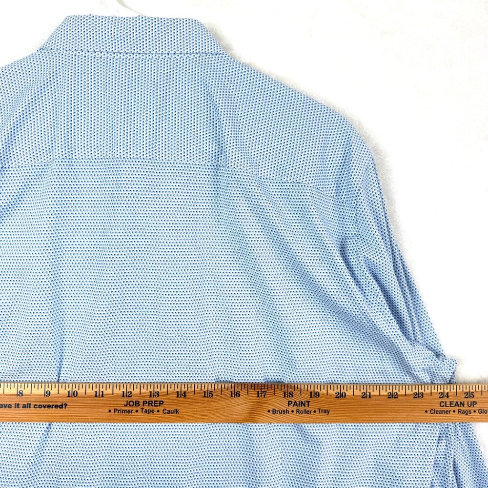 Theory Sylvain Mast Geometric Button Down Long Sl… - image 4